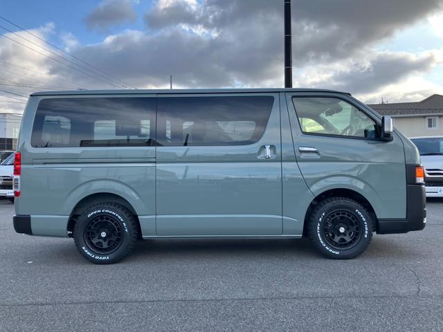 ハイエースバン ロングスーパーGL 新車未登録/ALPINE BIGX/HDMI/Bカメラ/フリップダウンモニター/デジタルインナーM/パノラミックビューM/パワスラ/16inAW/クリアランスソナー/丸目ヘッドライト/ベッドキット(23枚目)