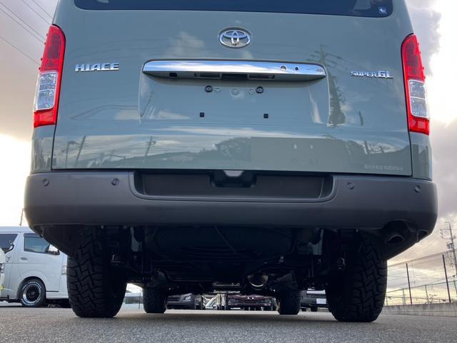 ハイエースバン ロングスーパーGL 新車未登録/ALPINE BIGX/HDMI/Bカメラ/フリップダウンモニター/デジタルインナーM/パノラミックビューM/パワスラ/16inAW/クリアランスソナー/丸目ヘッドライト/ベッドキット(43枚目)