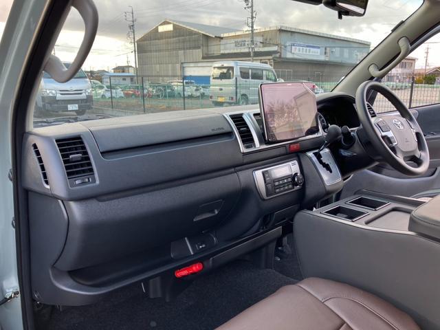 ハイエースバン ロングスーパーGL 新車未登録/ALPINE BIGX/HDMI/Bカメラ/フリップダウンモニター/デジタルインナーM/パノラミックビューM/パワスラ/16inAW/クリアランスソナー/丸目ヘッドライト/ベッドキット(48枚目)