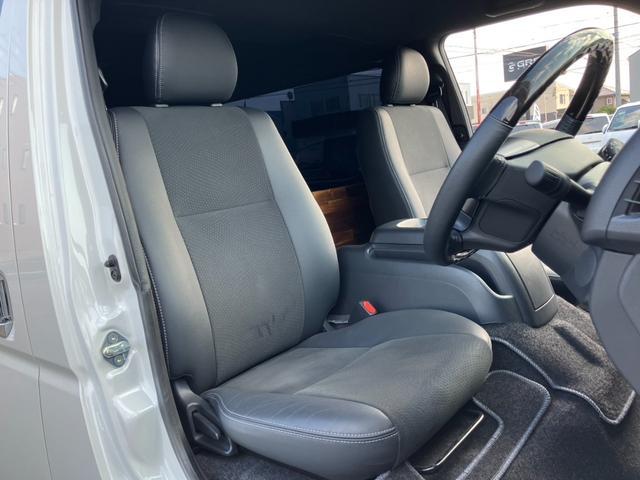 ハイエースバン スーパーGL ダークプライムII 1オーナー/PanasonicフローティングナビTV/バックカメラ/パノラミックビューモニター/両側パワースライドドア/TRDフロントスポイラー/16inアルミ/クリアランスソナー/ベッドキット(18枚目)