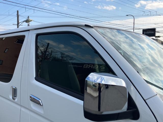 ハイエースバン スーパーGL ダークプライムII 1オーナー/PanasonicフローティングナビTV/バックカメラ/パノラミックビューモニター/両側パワースライドドア/TRDフロントスポイラー/16inアルミ/クリアランスソナー/ベッドキット(34枚目)