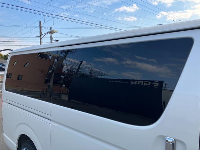 ハイエースバン スーパーGL ダークプライムII 1オーナー/PanasonicフローティングナビTV/バックカメラ/パノラミックビューモニター/両側パワースライドドア/TRDフロントスポイラー/16inアルミ/クリアランスソナー/ベッドキット(36枚目)