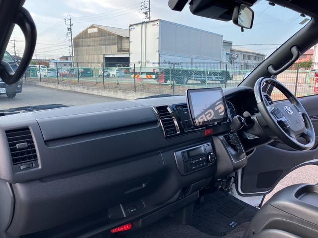 ハイエースバン スーパーGL ダークプライムII 1オーナー/PanasonicフローティングナビTV/バックカメラ/パノラミックビューモニター/両側パワースライドドア/TRDフロントスポイラー/16inアルミ/クリアランスソナー/ベッドキット(47枚目)