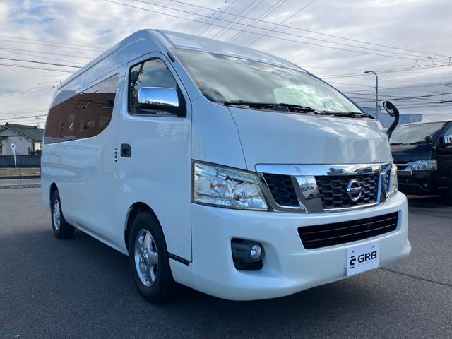 NV350キャラバンバン スーパーロングワイドDX クロムギアパッケージ スーパーロング/ハイルーフ/ナビTV/Bluetooth/ETC/バックカメラ/リアクーラー/純正アルミホイール/キーレス/フォグライト/リアシートベルト/エアバック(9枚目)