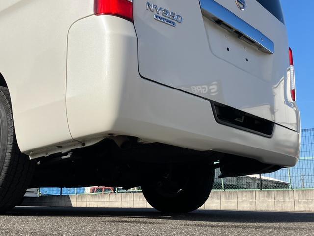NV350キャラバンバン スーパーロングワイドDX クロムギアパッケージ スーパーロング/ハイルーフ/ナビTV/Bluetooth/ETC/バックカメラ/リアクーラー/純正アルミホイール/キーレス/フォグライト/リアシートベルト/エアバック(43枚目)