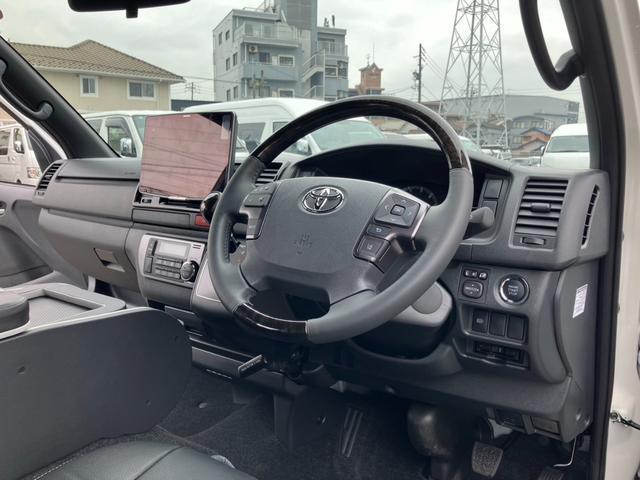 ハイエースバン スーパーＧＬ　ダークプライムＩＩ　ＡＬＰＩＮＥ　ＢＩＧＤＡ／Ｂカメラ／ＨＤＭＩ／ＥＴＣ／トヨタセーフティーセンス／ＬＥＤヘッドライト／ＧＲ８フロントスポイラー／ＥＳＳＥＸ１８ｉｎアルミ／センターコンソール／シートカバー／ベッドキット（48枚目）