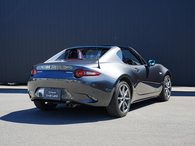 ロードスターRF VS バーガンディ・セレクション 衝突被害軽減システム オートマチックハイビーム 革シート シートヒーター バックカメラ オートクルーズコントロール オートライト LEDヘッドランプ ETC Bluetooth(2枚目)