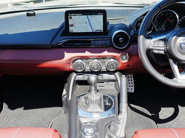 ロードスターRF VS バーガンディ・セレクション 衝突被害軽減システム オートマチックハイビーム 革シート シートヒーター バックカメラ オートクルーズコントロール オートライト LEDヘッドランプ ETC Bluetooth(6枚目)