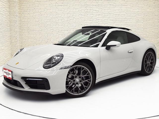 ９１１ ９１１カレラ　スポーツクロノＰＫＧ　スポーツデザインＰＫＧ　ＯＰ４６４　スレートグレー／クレヨンツートンレザー　Ｆ２０Ｒ２１ｉｎＡＷ　ガラスＳＲ　ＡＣＣトラフィックジャムアシスト付　ベンチレーター　パルダオインテリアＰＫＧ　プライバシーガラス　シートＨ　禁煙（3枚目）