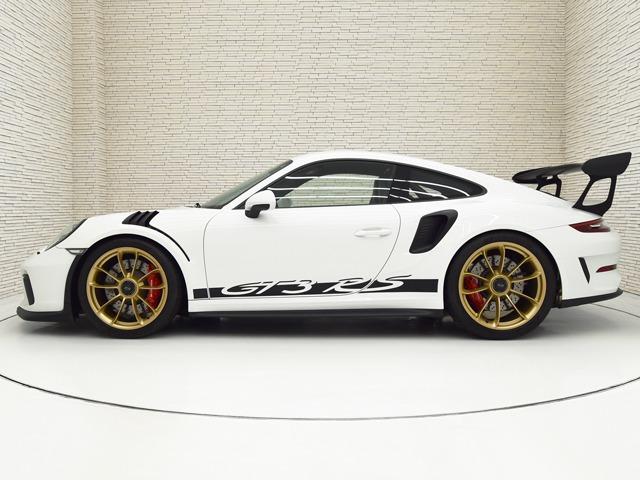 911 911GT3RS スポーツクロノPKG OP124 Fリフトシステム PDLS+ クラブスポーツPKG フルバケットシートカーボン カーボンインテリアPKG スポーツエグゾースト リバーシングカメラ F20R21inAW フロアマット 禁煙(6枚目)