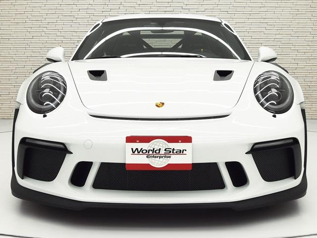 911 911GT3RS スポーツクロノPKG OP124 Fリフトシステム PDLS+ クラブスポーツPKG フルバケットシートカーボン カーボンインテリアPKG スポーツエグゾースト リバーシングカメラ F20R21inAW フロアマット 禁煙(7枚目)