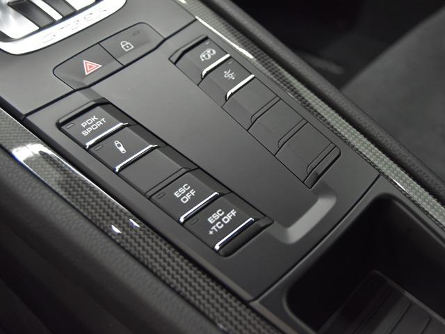 911 911GT3RS スポーツクロノPKG OP124 Fリフトシステム PDLS+ クラブスポーツPKG フルバケットシートカーボン カーボンインテリアPKG スポーツエグゾースト リバーシングカメラ F20R21inAW フロアマット 禁煙(16枚目)