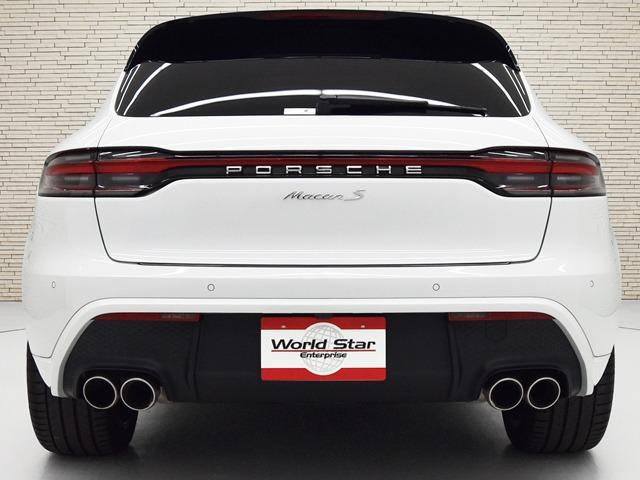 マカン マカンS スポーツクロノPKG OP336 エクステンデッドレザーPKGブラック/ボルドーレッド PSCB+ホワイトキャリパー エクステリアPKG カーボンインテリアPKG パノラマSR 前後シートH Fベンチレーター PDLS+(4枚目)