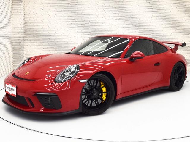 911 911GT3 スポーツクロノPKG OP530 PCCB+イエローキャリパー 黒革 PDLS+ Fリフト BOSE ブラック塗装AWシルクグロス カーボンインテリアPKG リバーシングカメラ プライバシーガラス スポーツエグゾースト(3枚目)