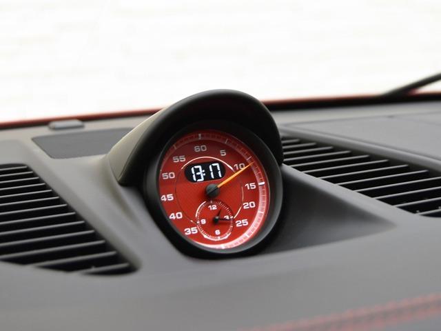 911 911GT3 スポーツクロノPKG OP530 PCCB+イエローキャリパー 黒革 PDLS+ Fリフト BOSE ブラック塗装AWシルクグロス カーボンインテリアPKG リバーシングカメラ プライバシーガラス スポーツエグゾースト(13枚目)