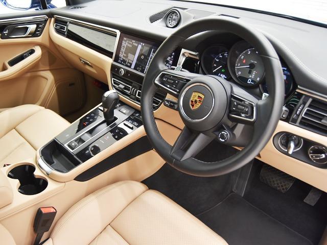 マカン マカンS スポーツクロノPKG OP210 エクステンデッドレザーPKGブラック/ベージュ パノラマSR 14wayシートメモリーPKG BOSE プライバシーガラス トラフィックジャムアシスト PDLS+ 20inAW ACC(11枚目)