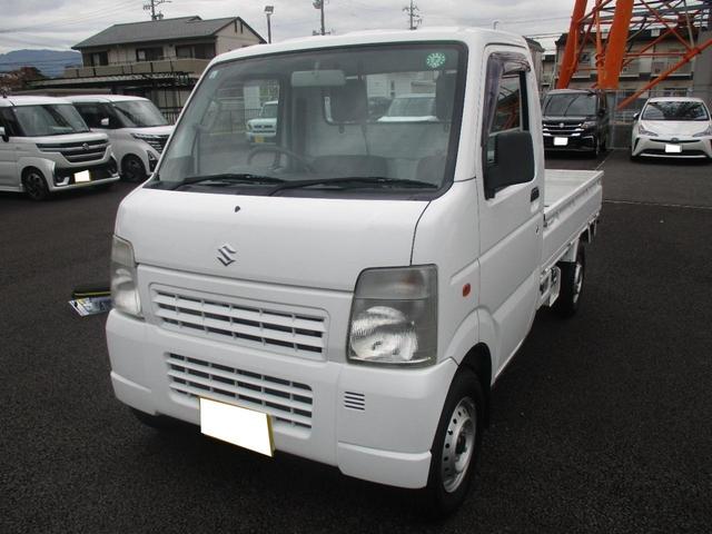 キャリイトラック KU KUエアコン・パワステ(地区限定車)エアコン、パワーステアリング、フロア5MT、パートタイム4WD高低二段切替式 (後輪駆動ベース)、シルキーシルバーメタリック(2枚目)