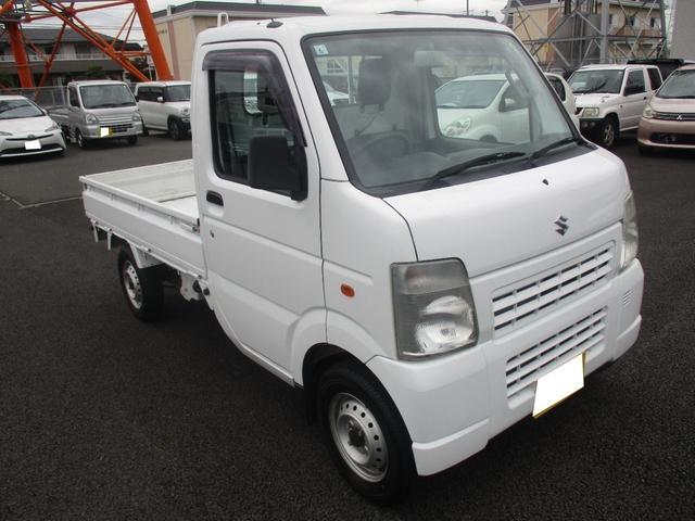 キャリイトラック KU KUエアコン・パワステ(地区限定車)エアコン、パワーステアリング、フロア5MT、パートタイム4WD高低二段切替式 (後輪駆動ベース)、シルキーシルバーメタリック(4枚目)