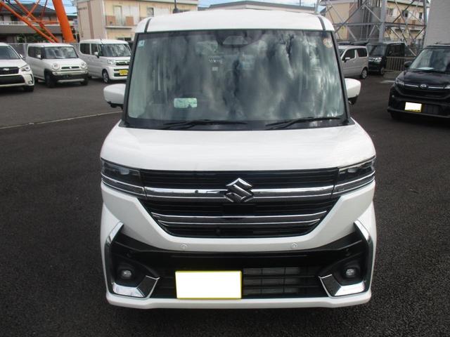 スペーシアカスタム ハイブリッドXS スマートキー、衝突防止機能、アイドリングストップ、ステアリングスイッチ、オートライト、オートエアコン、電子パーキング、両側電動スライドドア、横滑り防止機能、(3枚目)