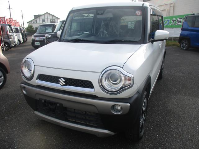 ハスラー Ｘ　スマートキー、衝突防止機能、横滑り防止機能、オートエアコン、オートライト、プッシュスタート、アイドリングストップ、フォグランプ、社外７インチナビ、パワーウィンドウ、運転席シートヒーター（2枚目）