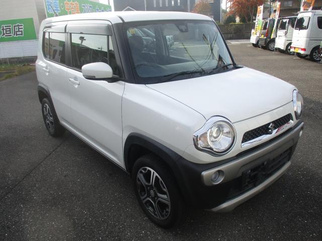 ハスラー Ｘ　スマートキー、衝突防止機能、横滑り防止機能、オートエアコン、オートライト、プッシュスタート、アイドリングストップ、フォグランプ、社外７インチナビ、パワーウィンドウ、運転席シートヒーター（4枚目）