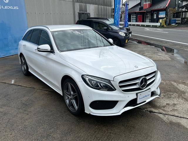 Cクラスステーションワゴン C220d ステーションワゴン スポーツ本革仕様 車検R9/12 革シート 純正ナビ ETC ドラレコ レーダー クルーズコントロール(3枚目)