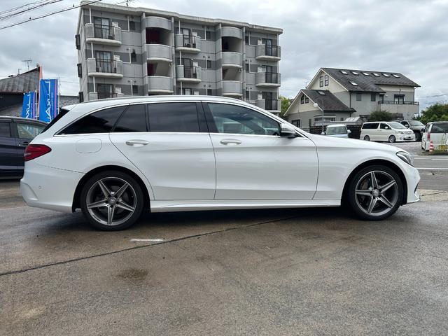 Cクラスステーションワゴン C220d ステーションワゴン スポーツ本革仕様 車検R9/12 革シート 純正ナビ ETC ドラレコ レーダー クルーズコントロール(9枚目)