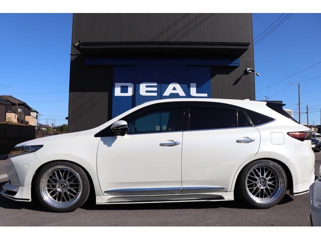 ハリアー プレミアム ターボ・LEDヘッドライト・シーケンシャルウィンカー・ETC・アルパインBIGX・TV・バックモニター・パワーバックドア・ハーフレザー・パノラマルーフ・3点社外エアロ・社外マフラー・車高調・社外テール(18枚目)