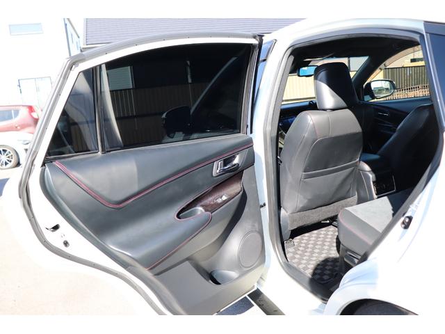 ハリアー プレミアム ターボ・LEDヘッドライト・シーケンシャルウィンカー・ETC・アルパインBIGX・TV・バックモニター・パワーバックドア・ハーフレザー・パノラマルーフ・3点社外エアロ・社外マフラー・車高調・社外テール(64枚目)