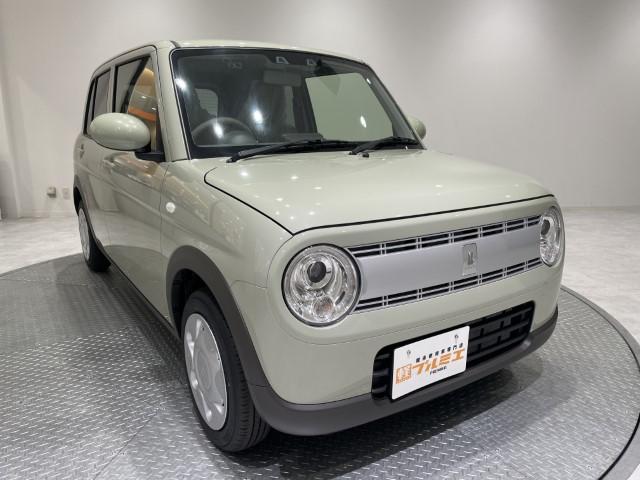 アルトラパン Ｌ　届出済未使用車　衝突軽減ブレーキ　誤発進抑制　車線逸脱警報　標識認識機能　アイドリングストップ　運転席シートヒーター　オートエアコン　電動格納ミラー　キーレスプッシュスタート　軽自動車（6枚目）