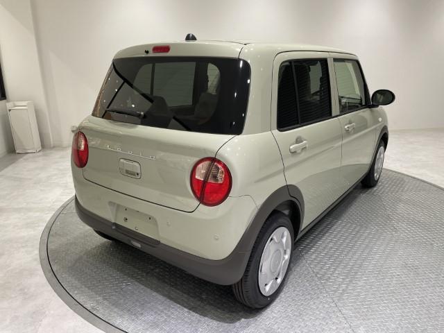 アルトラパン Ｌ　届出済未使用車　衝突軽減ブレーキ　誤発進抑制　車線逸脱警報　標識認識機能　アイドリングストップ　運転席シートヒーター　オートエアコン　電動格納ミラー　キーレスプッシュスタート　軽自動車（8枚目）