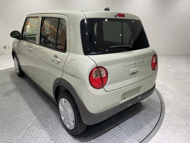 アルトラパン Ｌ　届出済未使用車　衝突軽減ブレーキ　誤発進抑制　車線逸脱警報　標識認識機能　アイドリングストップ　運転席シートヒーター　オートエアコン　電動格納ミラー　キーレスプッシュスタート　軽自動車（10枚目）