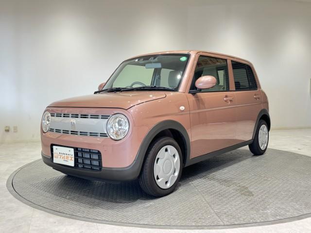 アルトラパン Ｌ　届出済未使用車　衝突軽減ブレーキ　誤発進抑制　車線逸脱警報　標識認識機能　アイドリングストップ　運転席シートヒーター　オートエアコン　電動格納ミラー　キーレスプッシュスタート　軽自動車（4枚目）