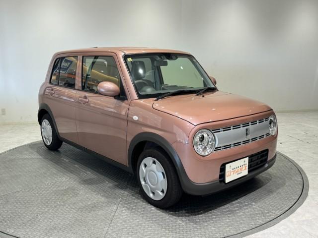 アルトラパン Ｌ　届出済未使用車　衝突軽減ブレーキ　誤発進抑制　車線逸脱警報　標識認識機能　アイドリングストップ　運転席シートヒーター　オートエアコン　電動格納ミラー　キーレスプッシュスタート　軽自動車（6枚目）