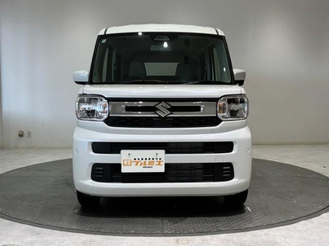 スペーシア ハイブリッドＸ　届出済未使用車　スズキセーフティサポート　両側電動スライドドア　シートヒーター　スマートキー　マルチユースフラップ　スリムサーキュレーター　オートライト　オートエアコン　軽自動車（5枚目）
