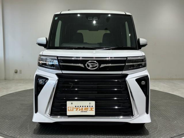 タント カスタムRS 届出済未使用車 衝突軽減ブレーキ 両側電動スライドドア アイドリングストップ非装着車 スマートキー ミラクルオープンドア シートヒーター アイドリングストップ プッシュスタート 軽自動車(5枚目)