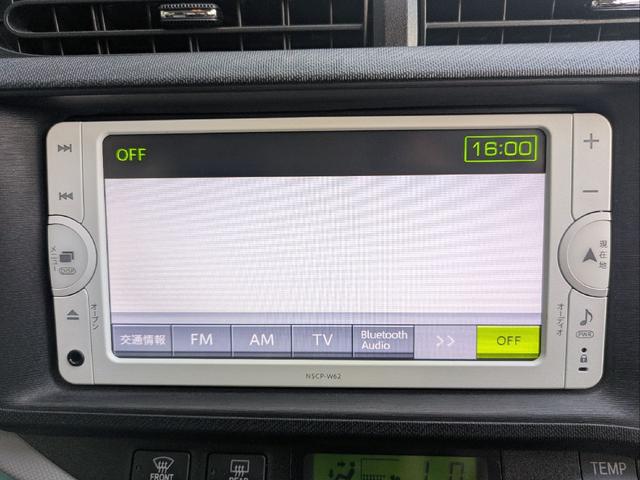 アクア Ｓ　ナビ　ＴＶ　アルミホイール　スマートキー　電動格納ミラー　ＣＶＴ　衝突安全ボディ　ＡＢＳ　ＥＳＣ　Ｂｌｕｅｔｏｏｔｈ　エアコン　パワーステアリング　パワーウィンドウ（5枚目）