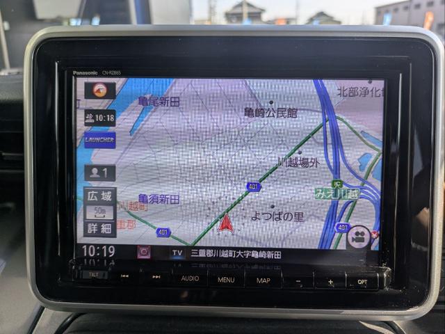 スペーシアギア ハイブリッドＸＺ　ＥＴＣ　両側電動スライドドア　ナビ　ＴＶ　クリアランスソナー　オートクルーズコントロール　レーンアシスト　衝突被害軽減システム　ＬＥＤヘッドランプ　ヘッドライトウォッシャー（3枚目）