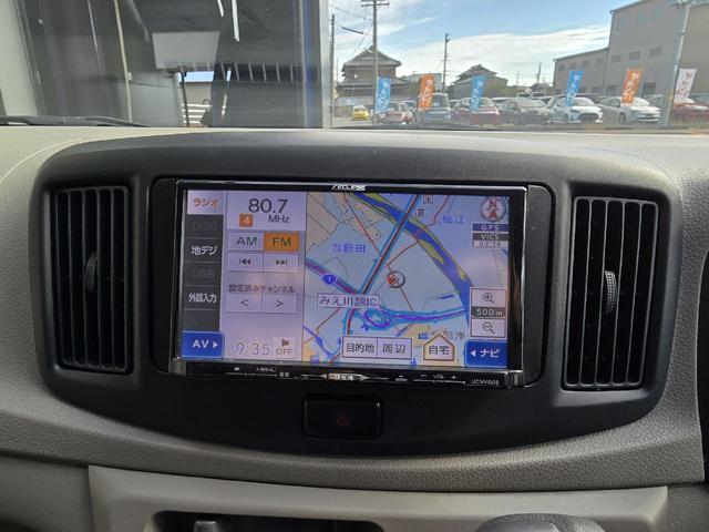 ミライース 　ナビ　ＴＶ　アイドリングストップ　ＣＶＴ　ＣＤ　ＵＳＢ　エアコン　パワーステアリング　パワーウィンドウ（4枚目）