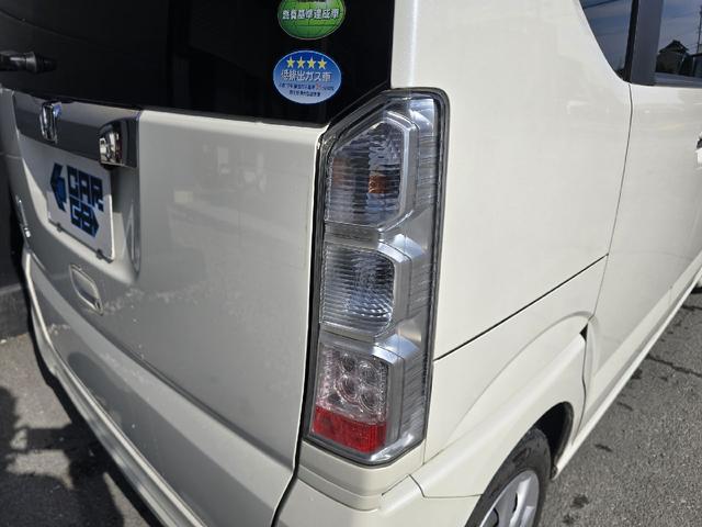 Ｎ－ＢＯＸ Ｇ　ＳＳパッケージ　ＥＴＣ　バックカメラ　両側電動スライドドア　ナビ　ＴＶ　オートライト　ＨＩＤ　スマートキー　アイドリングストップ　電動格納ミラー　シートヒーター　ベンチシート　ＣＶＴ　盗難防止システム　ＡＢＳ　ＥＳＣ（46枚目）