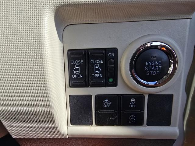 ムーヴキャンバス Ｇメイクアップ　ＳＡＩＩ　両側電動スライドドア　ＴＶ　衝突被害軽減システム　オートライト　ＬＥＤヘッドランプ　スマートキー　アイドリングストップ　電動格納ミラー　ベンチシート　ＣＶＴ　盗難防止システム　ＡＢＳ　ＥＳＣ　ＵＳＢ（5枚目）