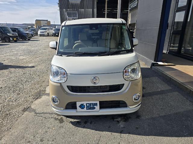 ムーヴキャンバス Ｇメイクアップ　ＳＡＩＩ　両側電動スライドドア　ＴＶ　衝突被害軽減システム　オートライト　ＬＥＤヘッドランプ　スマートキー　アイドリングストップ　電動格納ミラー　ベンチシート　ＣＶＴ　盗難防止システム　ＡＢＳ　ＥＳＣ　ＵＳＢ（12枚目）