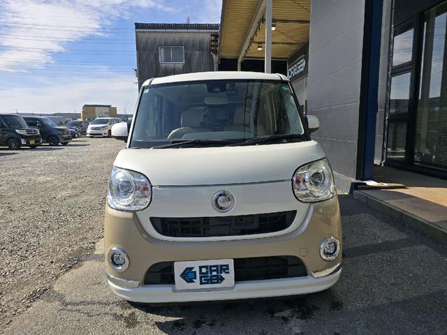 ムーヴキャンバス Ｇメイクアップ　ＳＡＩＩ　両側電動スライドドア　ＴＶ　衝突被害軽減システム　オートライト　ＬＥＤヘッドランプ　スマートキー　アイドリングストップ　電動格納ミラー　ベンチシート　ＣＶＴ　盗難防止システム　ＡＢＳ　ＥＳＣ　ＵＳＢ（13枚目）