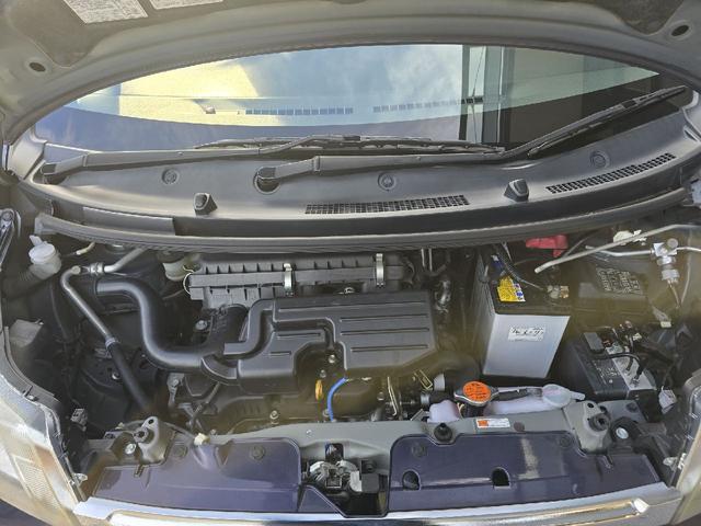 ムーヴ Ｘ　ＳＡ　ナビ　ＴＶ　衝突被害軽減システム　オートライト　スマートキー　アイドリングストップ　ベンチシート　ＣＶＴ　盗難防止システム　ＡＢＳ　ＥＳＣ　衝突安全ボディ　エアコン　パワーステアリング（18枚目）