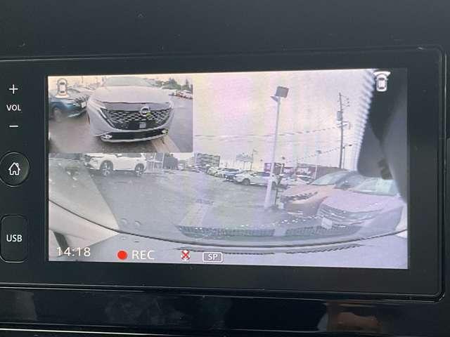 ノート 1.2 S アラウンドモニタ- ETC ドライブレコー 軽減ブレーキ 360°カメラ ワンオーナー LDW バックカメラ サイドカメラ インテリキー ドライブレコーダー ETC オートエアコン サイドエアバッグ パワーウインドウ リモコンキー エアバッグ(8枚目)