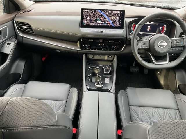 エクストレイル 1.5 G e-4ORCE 4WD サンル-フ ナッパレザ-シート ル-フレ-ル ガラスルーフ 本革S 1オーナー パークアシスト 禁煙 寒冷地仕様 LEDヘッドランプ ナビTV スマートキー レーダークルーズ LKA キーフリー ETC 4WD アルミホイール メモリーナビ PS(14枚目)