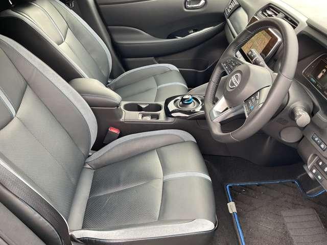 リーフ e+ G プロパイロット メーカーナビ 全周囲カメラ インテリジェントアラウンドビューモニター LEDヘッド インテリジェントキー レーダークルコン ドライブレコーダー 車線逸脱 メモリーナビ ETC パーキングアシスト サイドカーテンエアバック AC(17枚目)