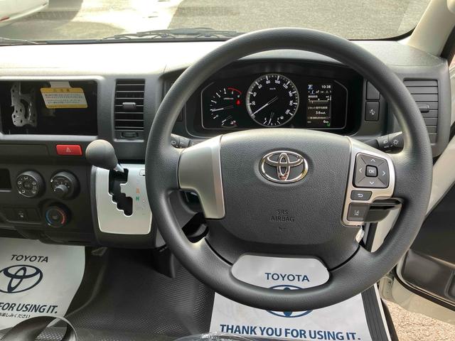 ハイエースバン DX GLパッケージ 4WD クリアランスソナー レーンアシスト 衝突被害軽減システム 両側スライドドア オートマチックハイビーム オートライト キーレスエントリー 電動格納ミラー AT 100V電源 ESC エアコン(25枚目)