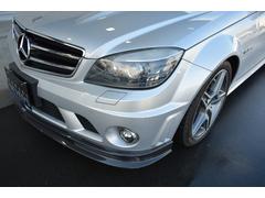 Ｃ６３　ディーラー記録簿　中間Aftermarketマフラー　カーボンスポイラー　リアスポイラー　ディフェーザー　Dampers　ＥＴＣ　サンルーフ　革シート　地デジナビ　プッシュスタート 3