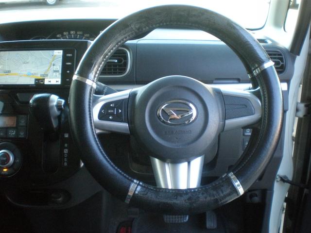 タント カスタムＲＳ　トップエディションＳＡＩＩ　ターボ・ナビ・ＥＴＣ・バックカメラ・ローダウン・１７インチアルミホイール・ウインドウフィルム・両側パワースライドドア（12枚目）